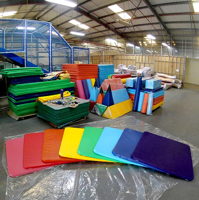 What makes an indoor playground?