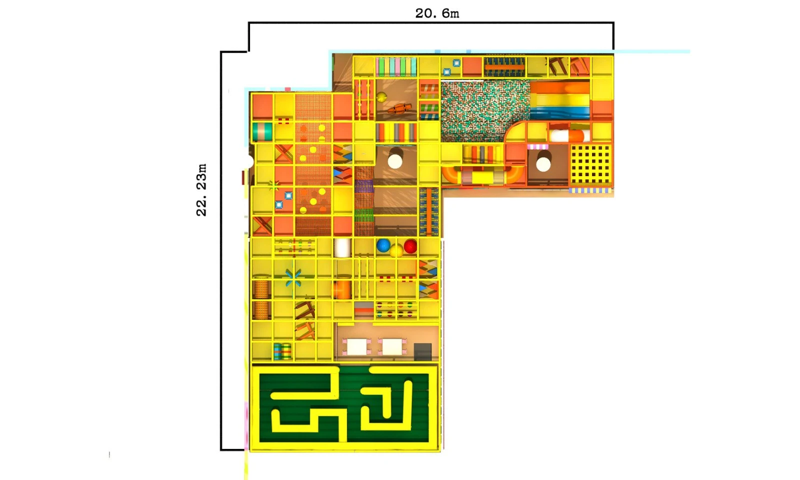 With Slide in this configuration