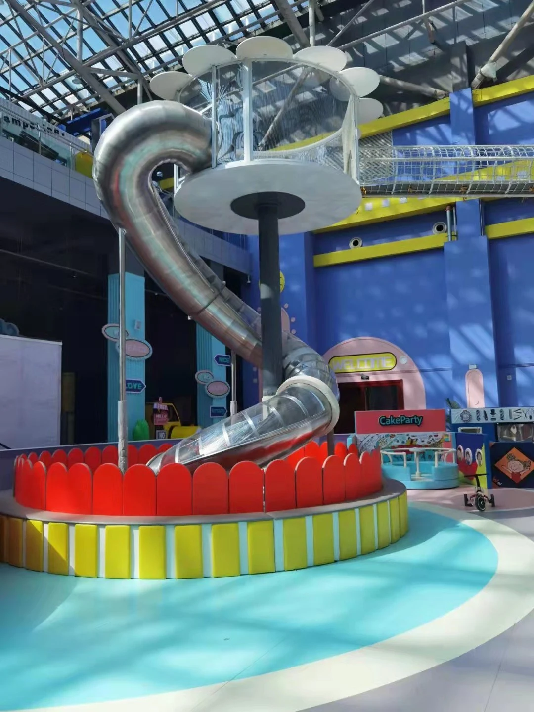 Trampolines in this configuration