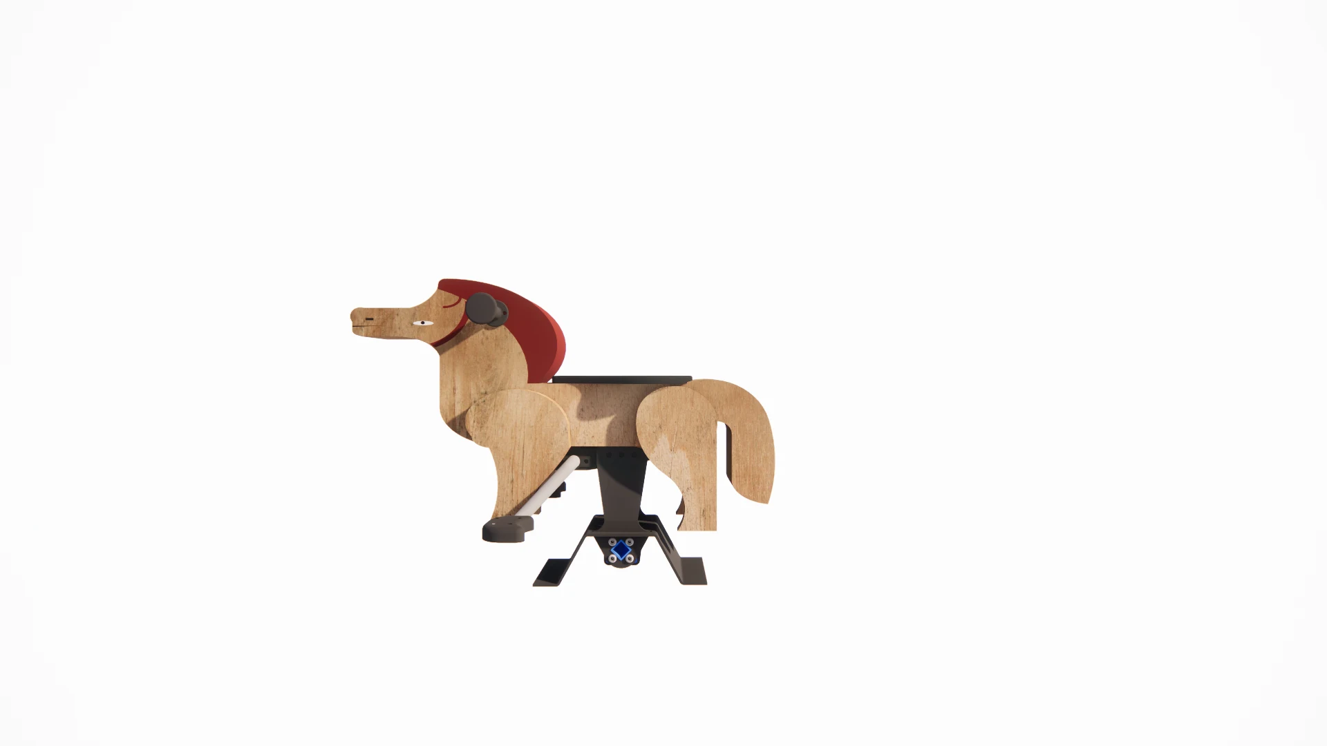 Chinese Traditional Culture 12 Zodiac Series Custom Rocking Horse/Spring Rider