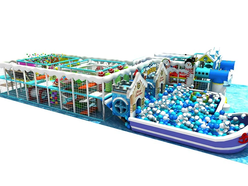 safety soft indoor playground equipment
