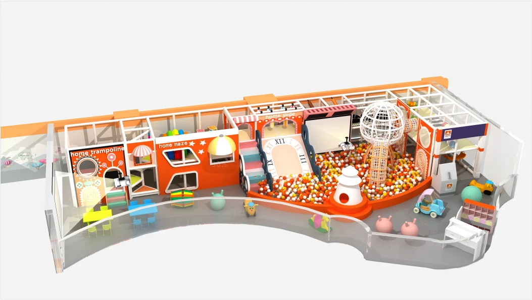 Indoor playground project in Riyadh Saudi Arabia