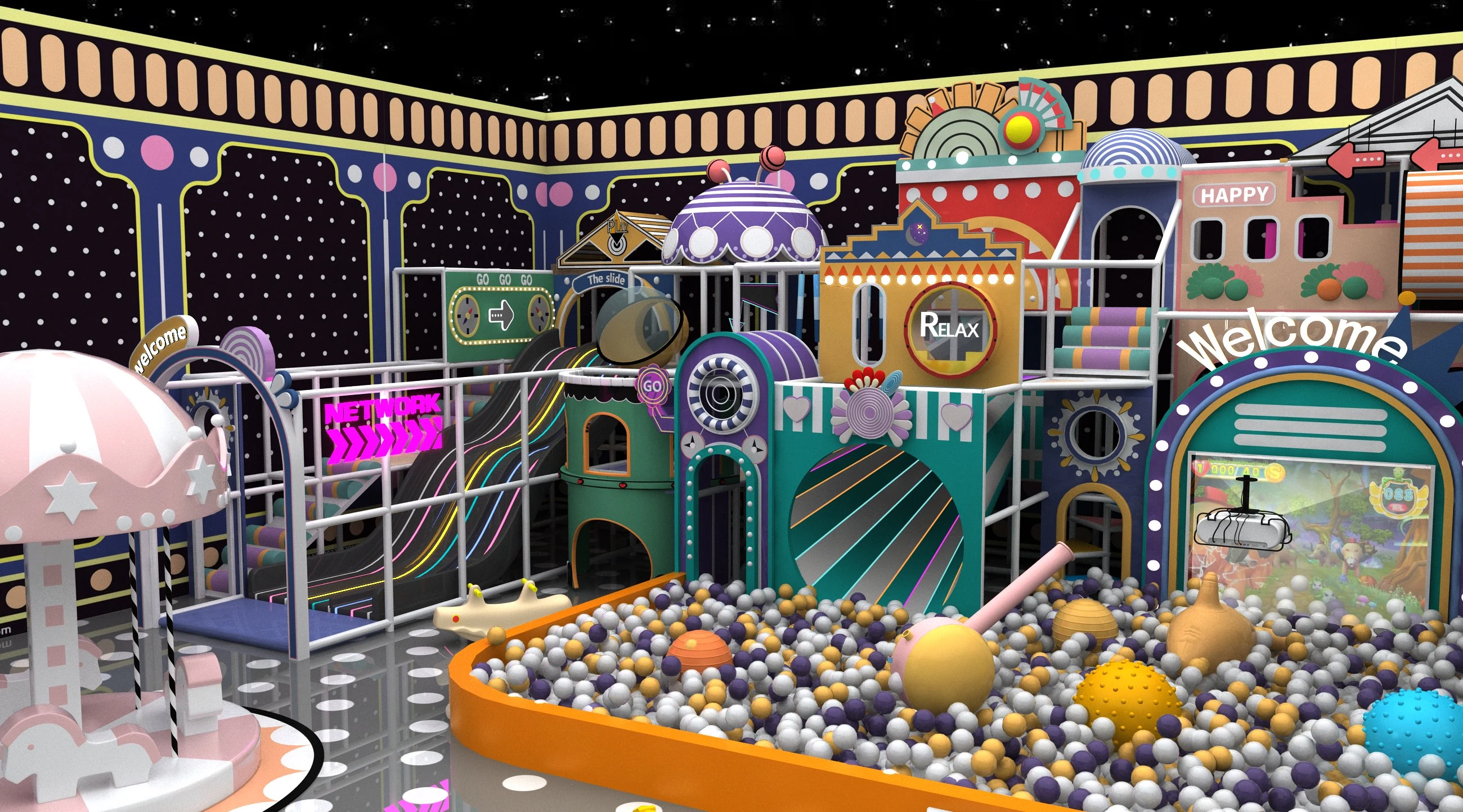 Ultimate Indoor Playground for Kids