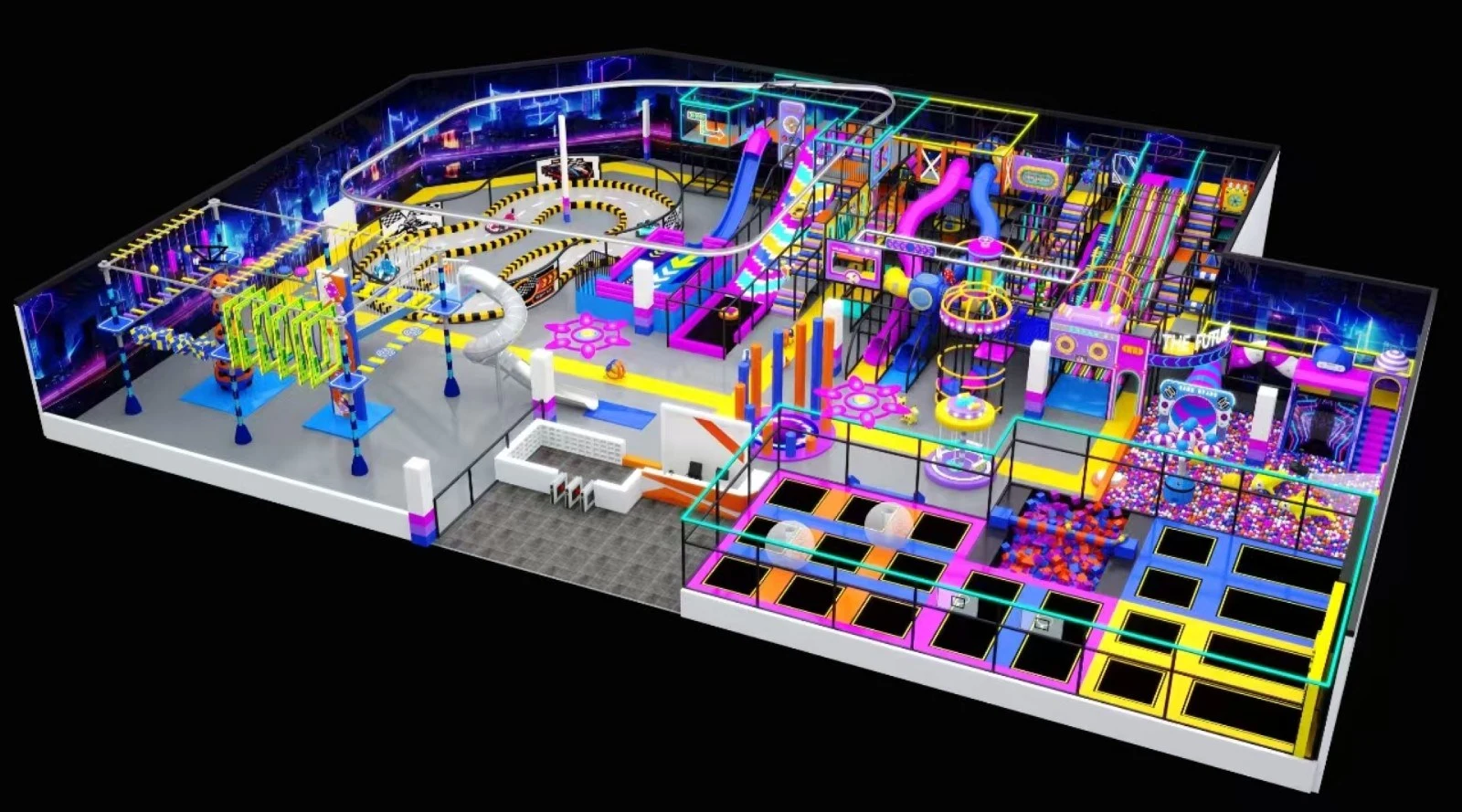 Indoor Children's Party Module - The Ultimate Adventure Playground