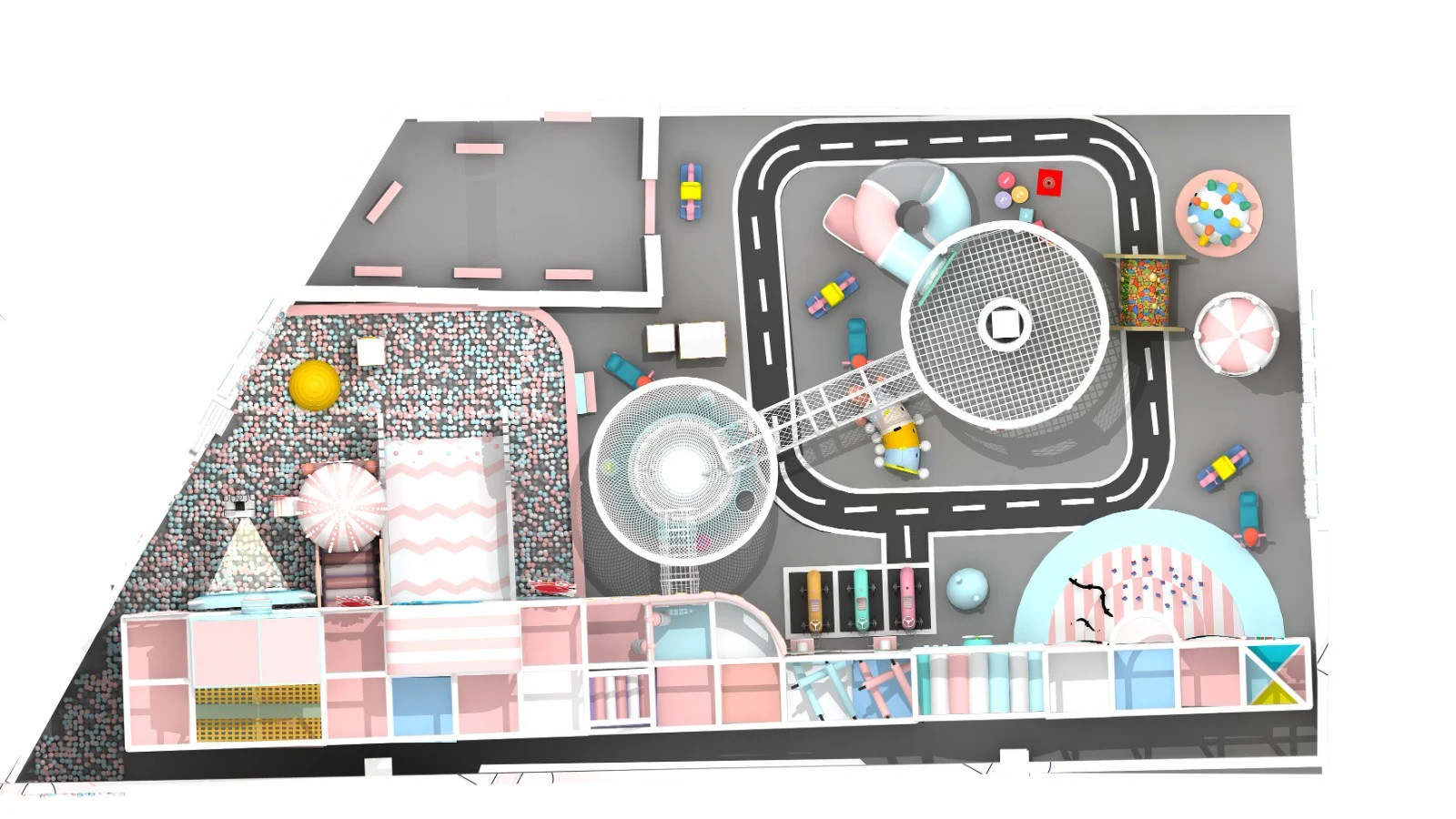 How do you make an indoor play space?