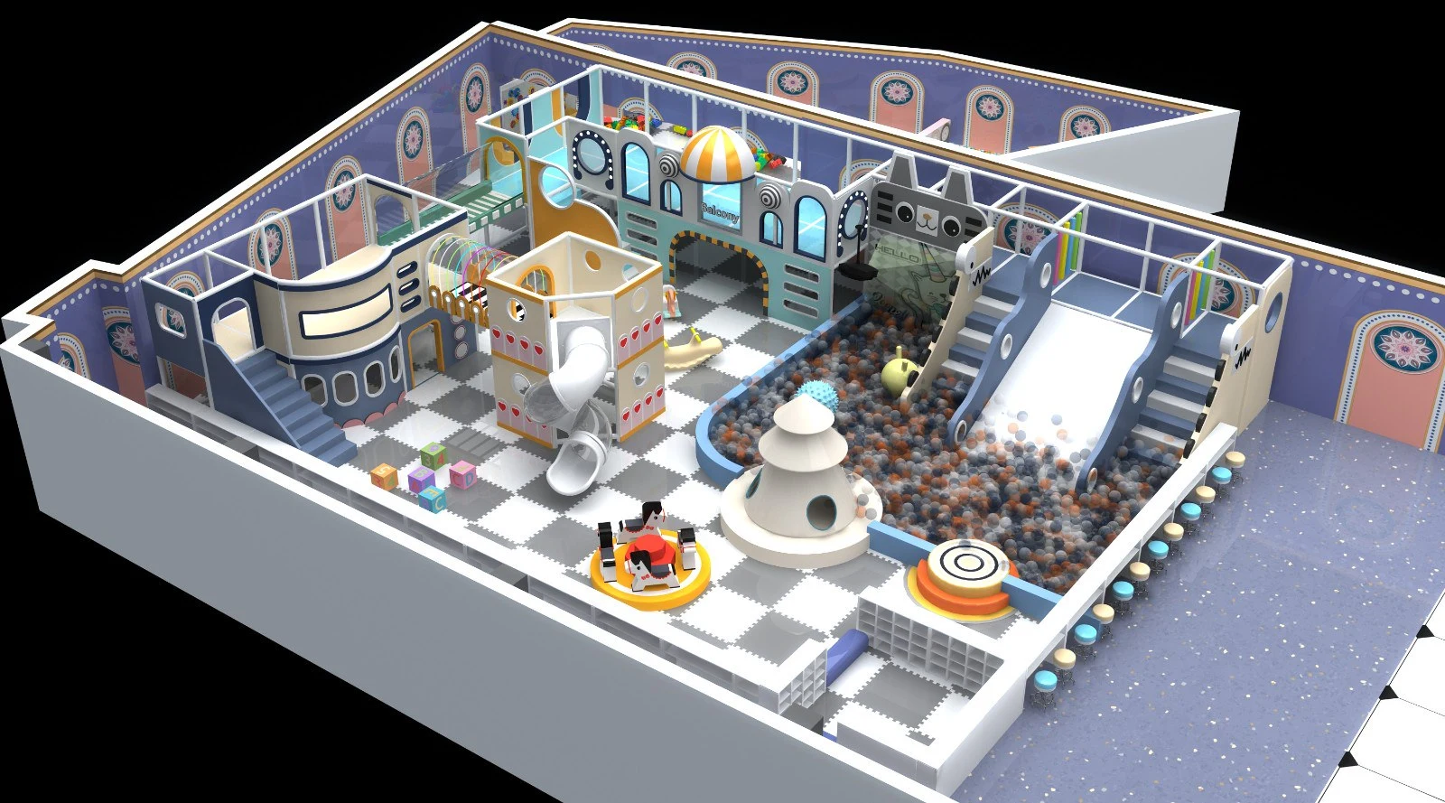 Customizable Indoor Play Systems for Recreational Therapy – Fun, Safe, and Therapeutic Play Solutions