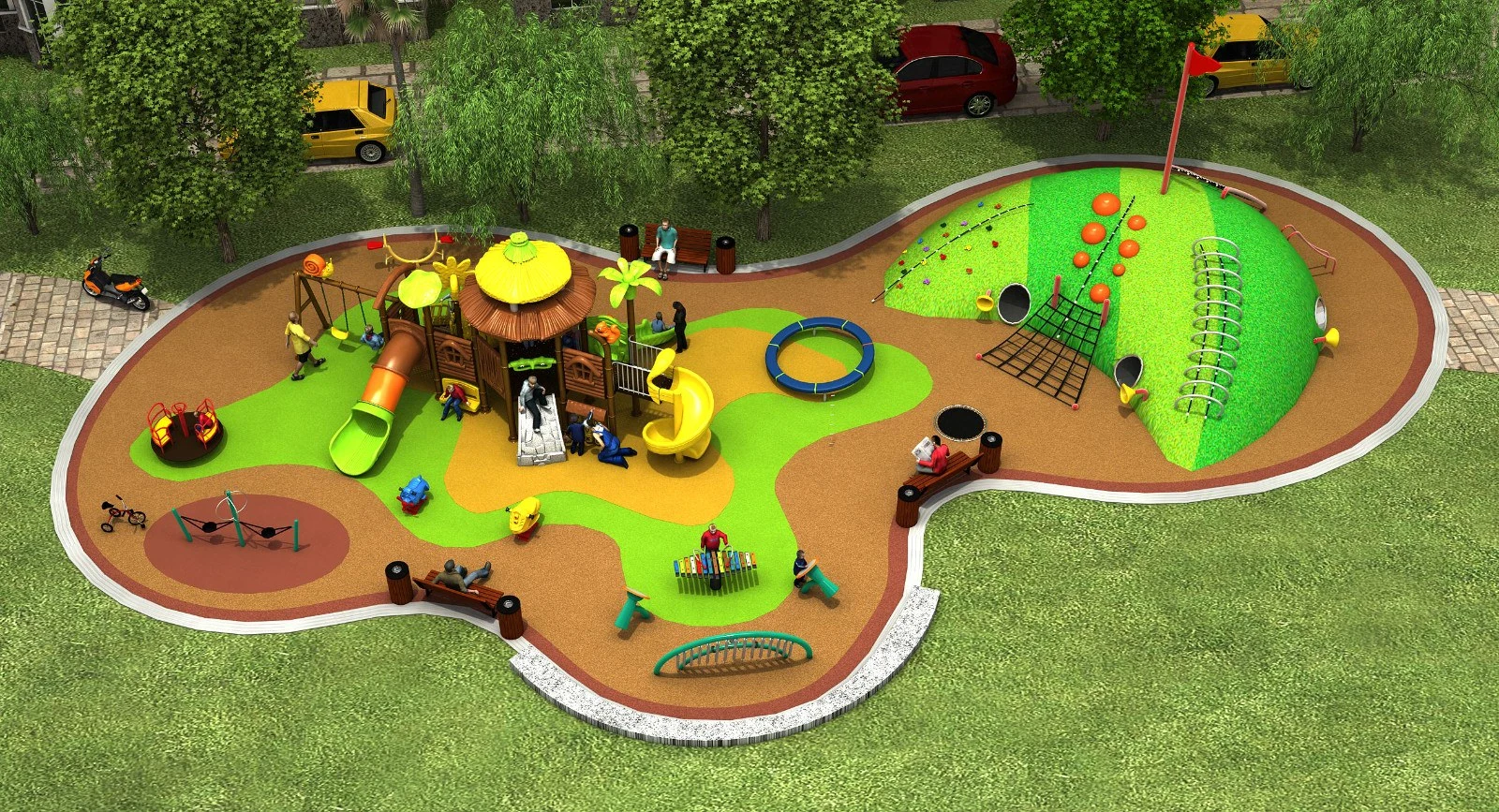 Outdoor Park Equipment For Sale