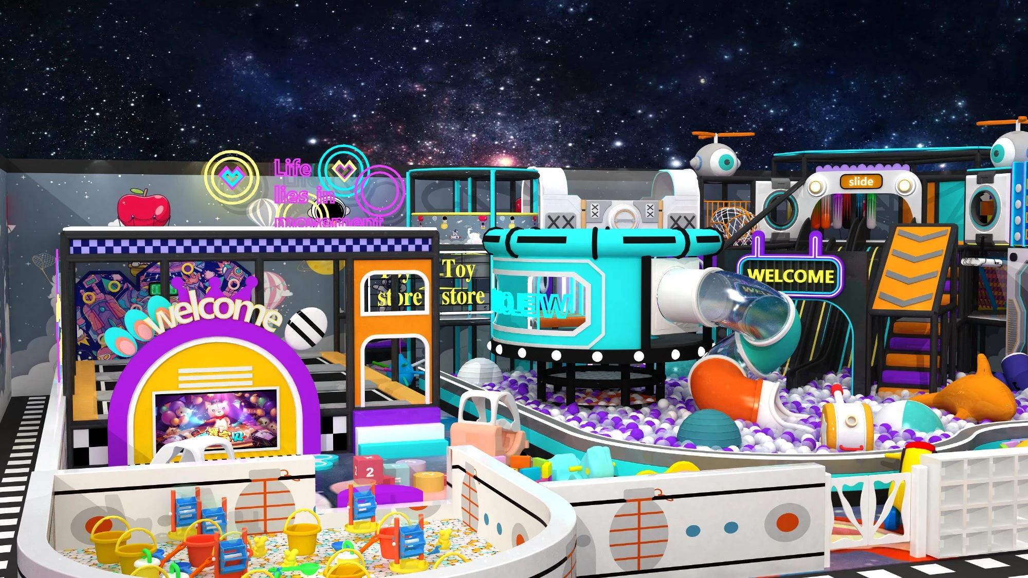 Dream Garden: Your Go-To Supplier for Indoor Play Structures with Comprehensive Installation Support