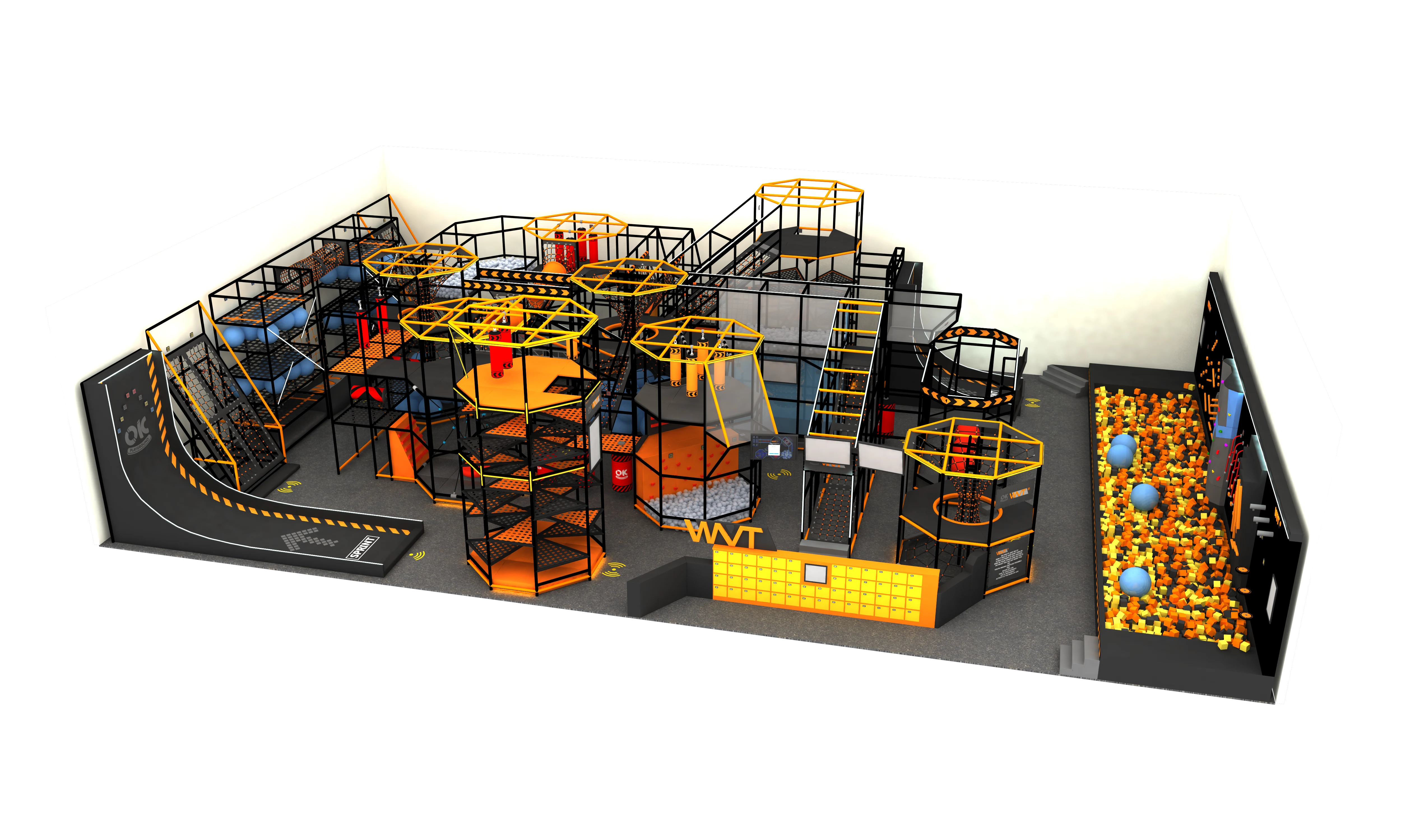 Transforming Spaces, Creating Memories: Your Premier Indoor Playground Contractor - Dream Garden