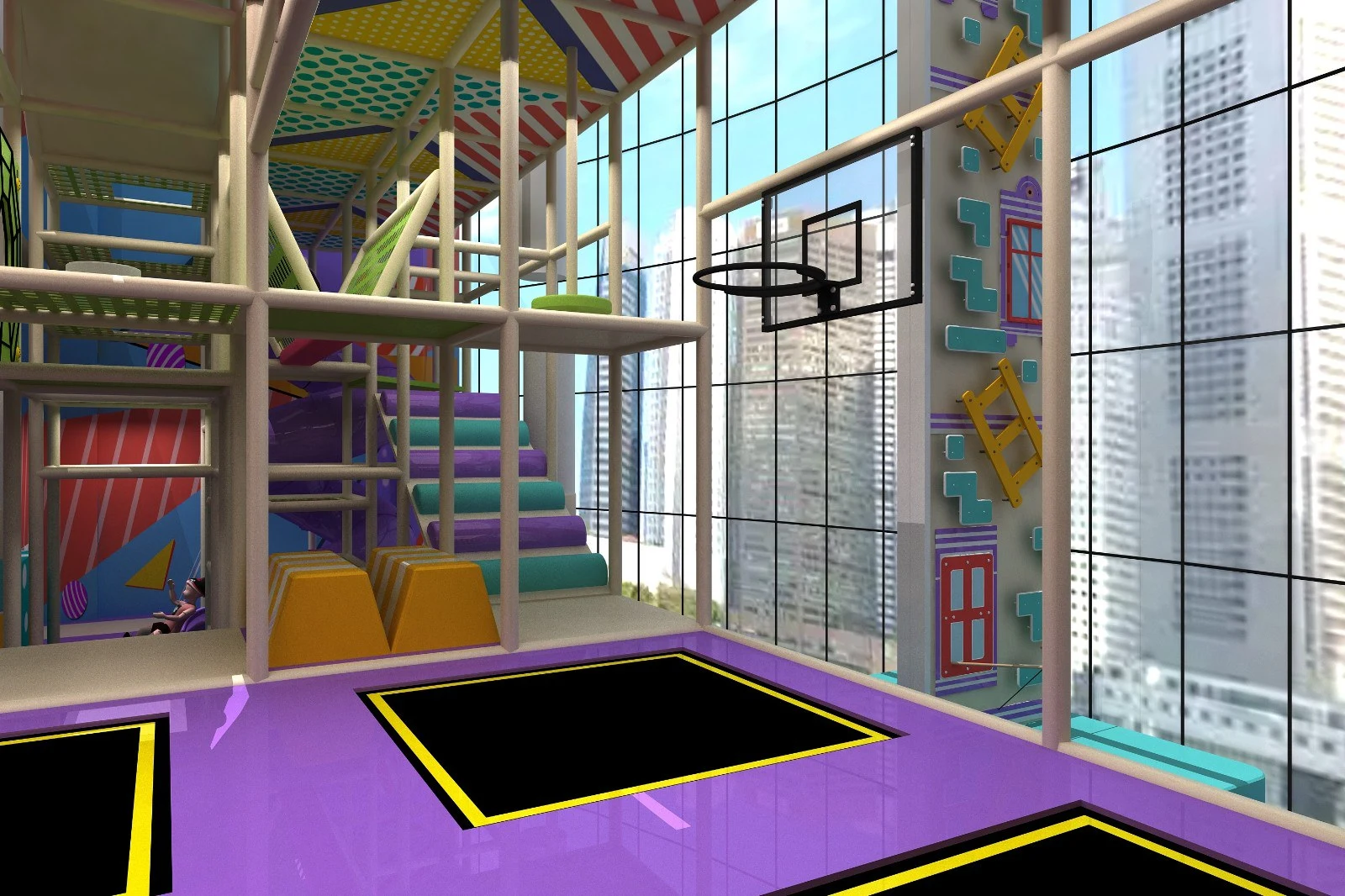 Indoor Playground & Trampoline Park - Unleash Fun & Adventure for Kids