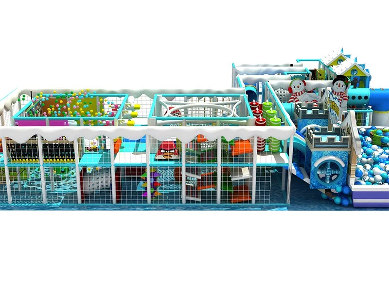 safety soft indoor playground equipment