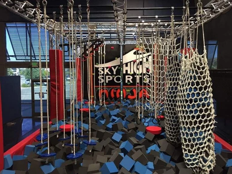 Dream garden trampoline park equipment for sale