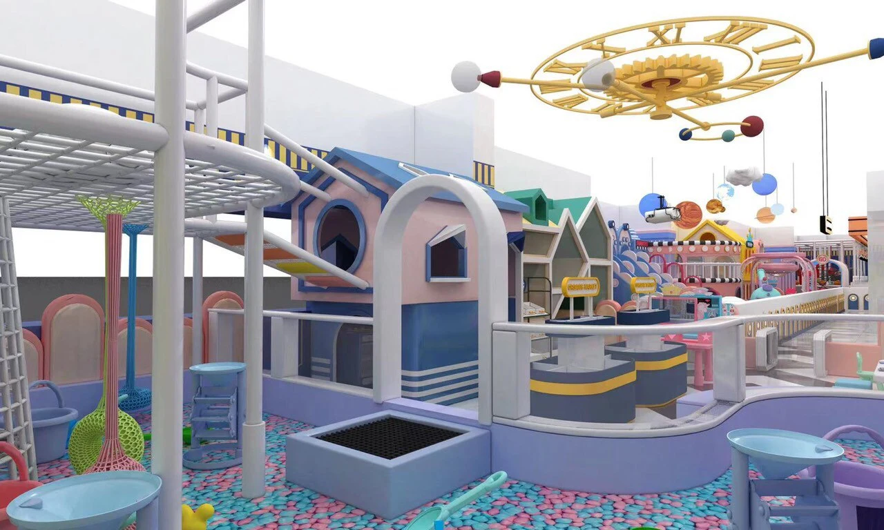 Is it suitable for the indoor play park to be opened in a shopping center?