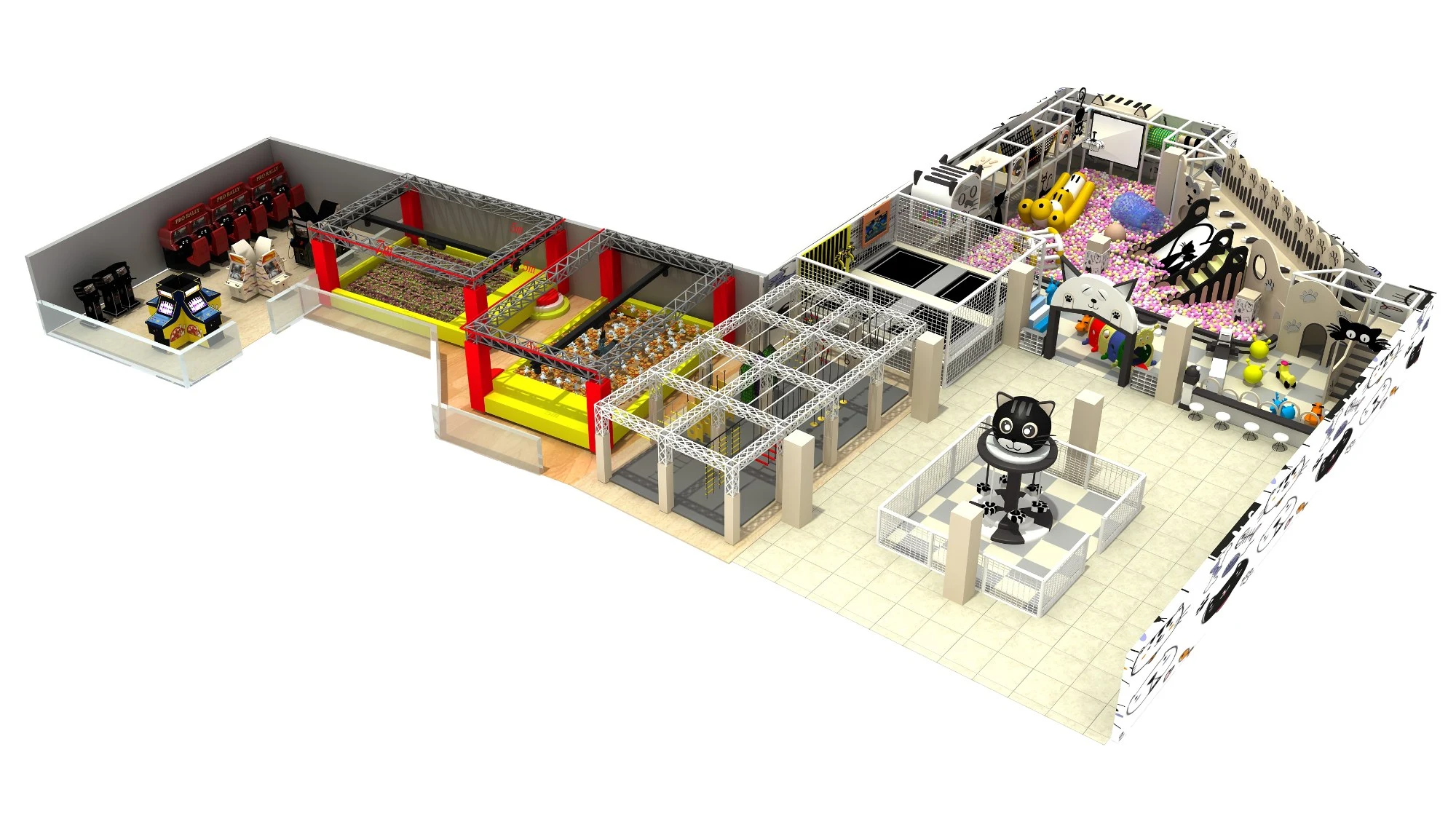 Differences Between Trampoline Park And Indoor Playground