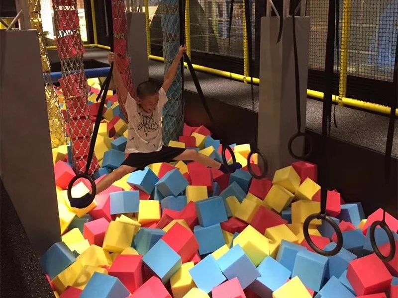 Dream garden trampoline park equipment for sale