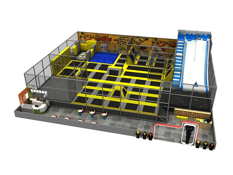 Trampolines in this configuration
