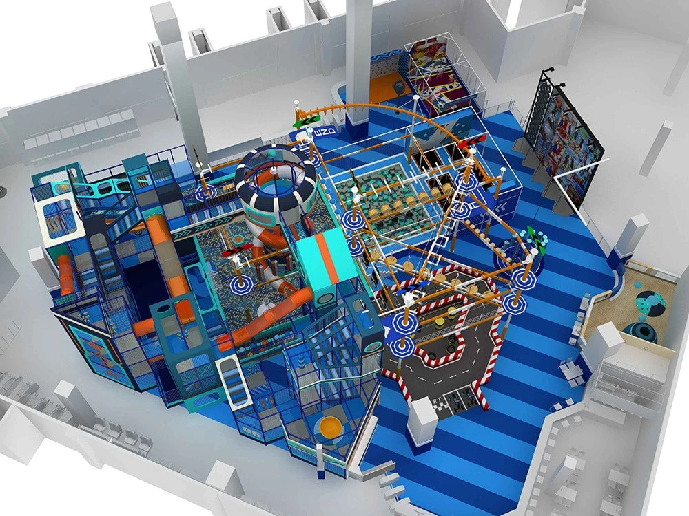 Elevate Playtime: Certified Indoor Playground Equipment Installation by Dream Garden Playground Factory in China