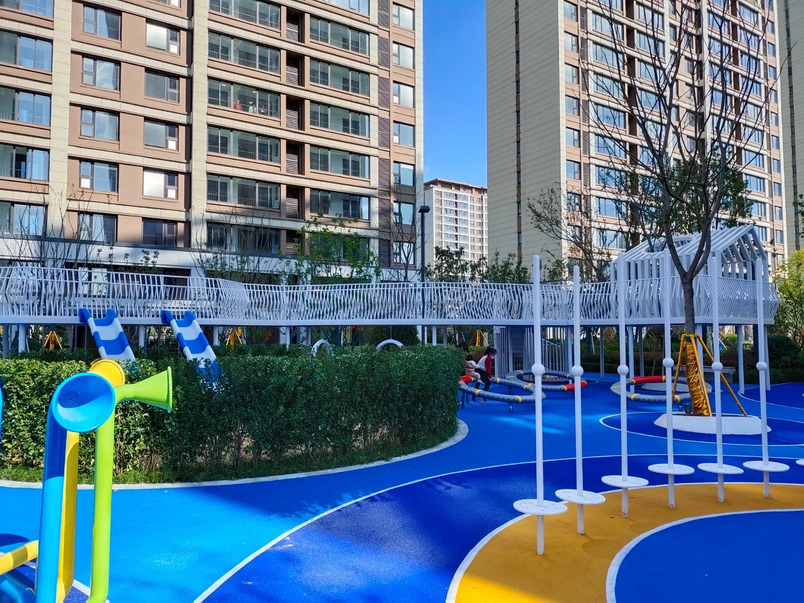 Commercial Playground Equipment for New Residential Developments, Designed for Ages 3-12