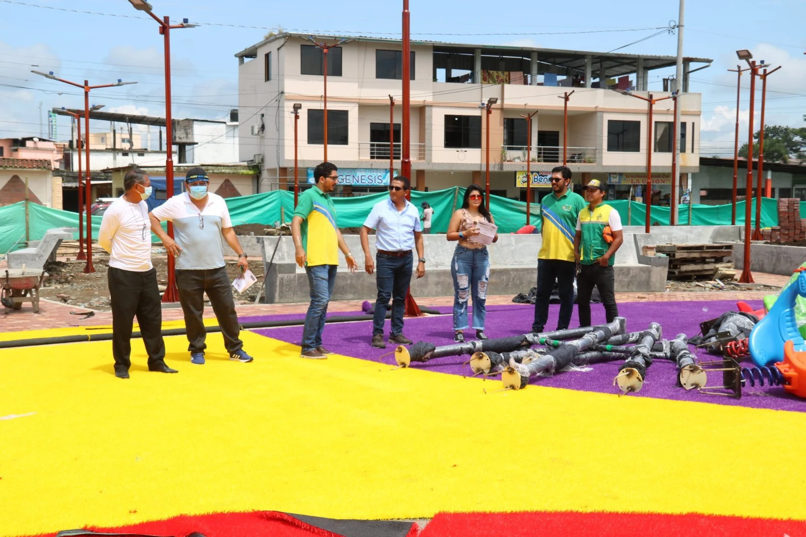 juego al aire libre para new central park ecuador