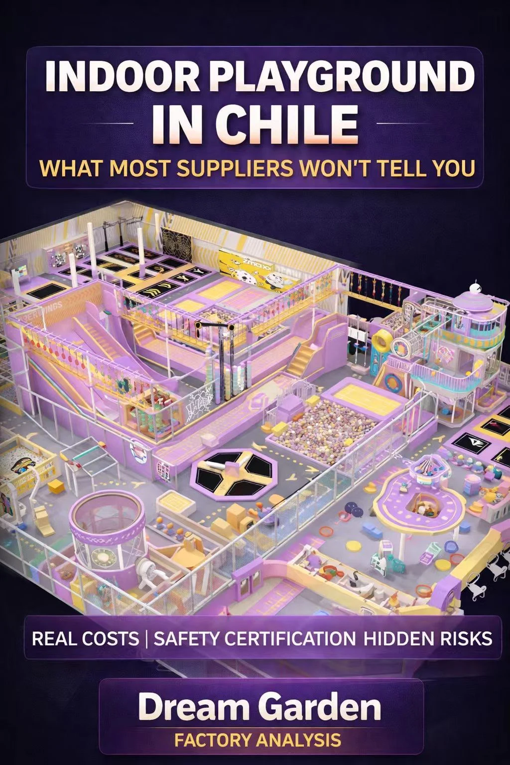 Indoor Playground in Chile: From 1200㎡ Real Case to 1800㎡ FEC Strategy (Dream Garden Analysis)