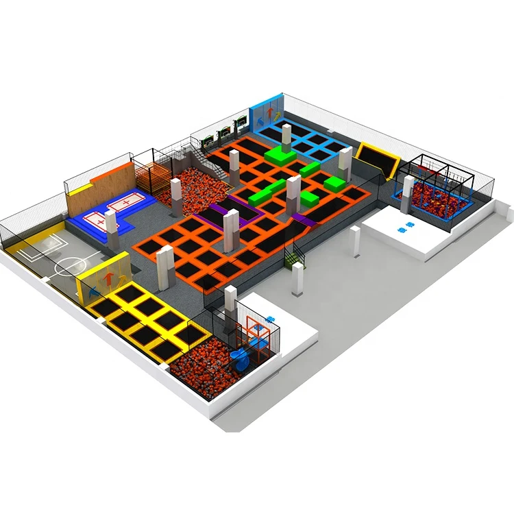 Customized Indoor Trampoline Park