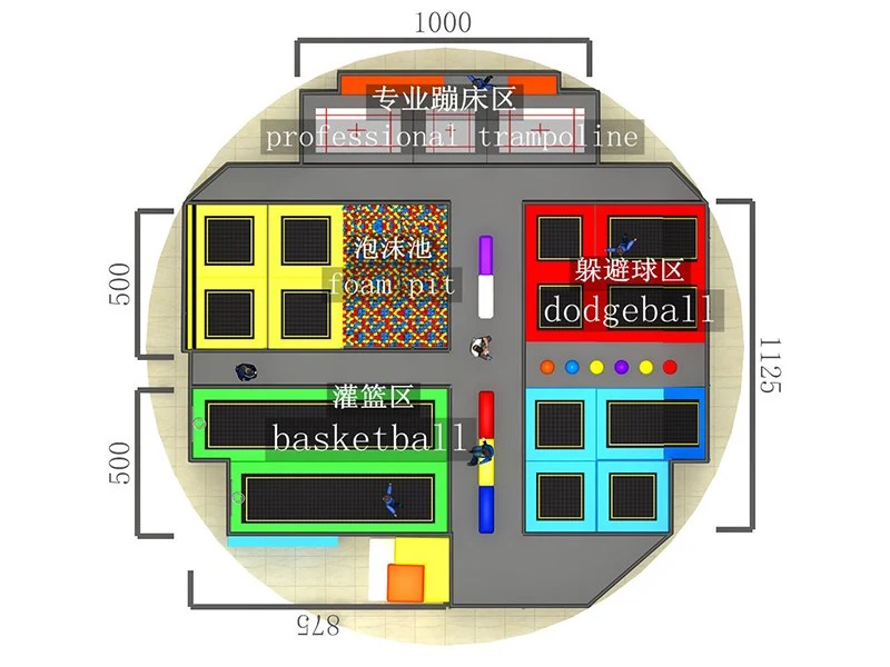 indoor trampoline for sale