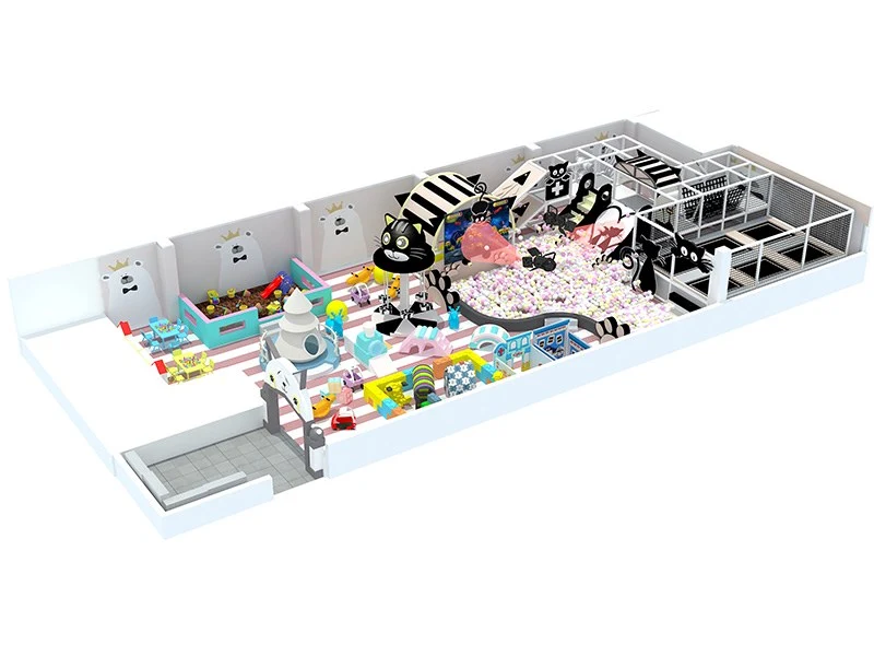 Commercial indoor soft playground for toddler