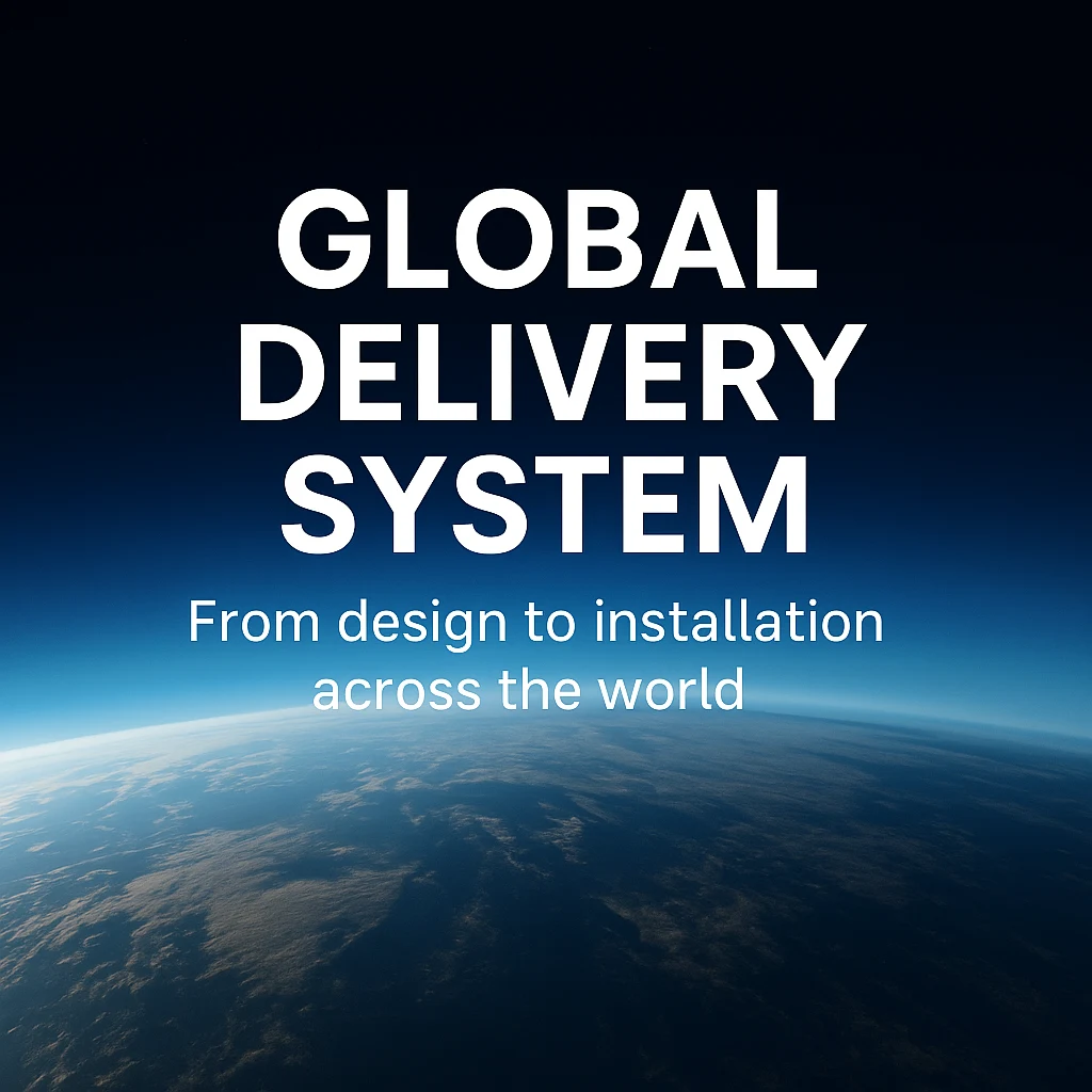 Dream Garden’s Global Delivery System: From Design to Installation Across the World