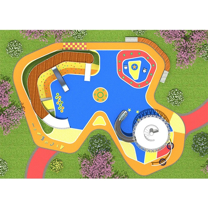 School outdoor playground design for sale