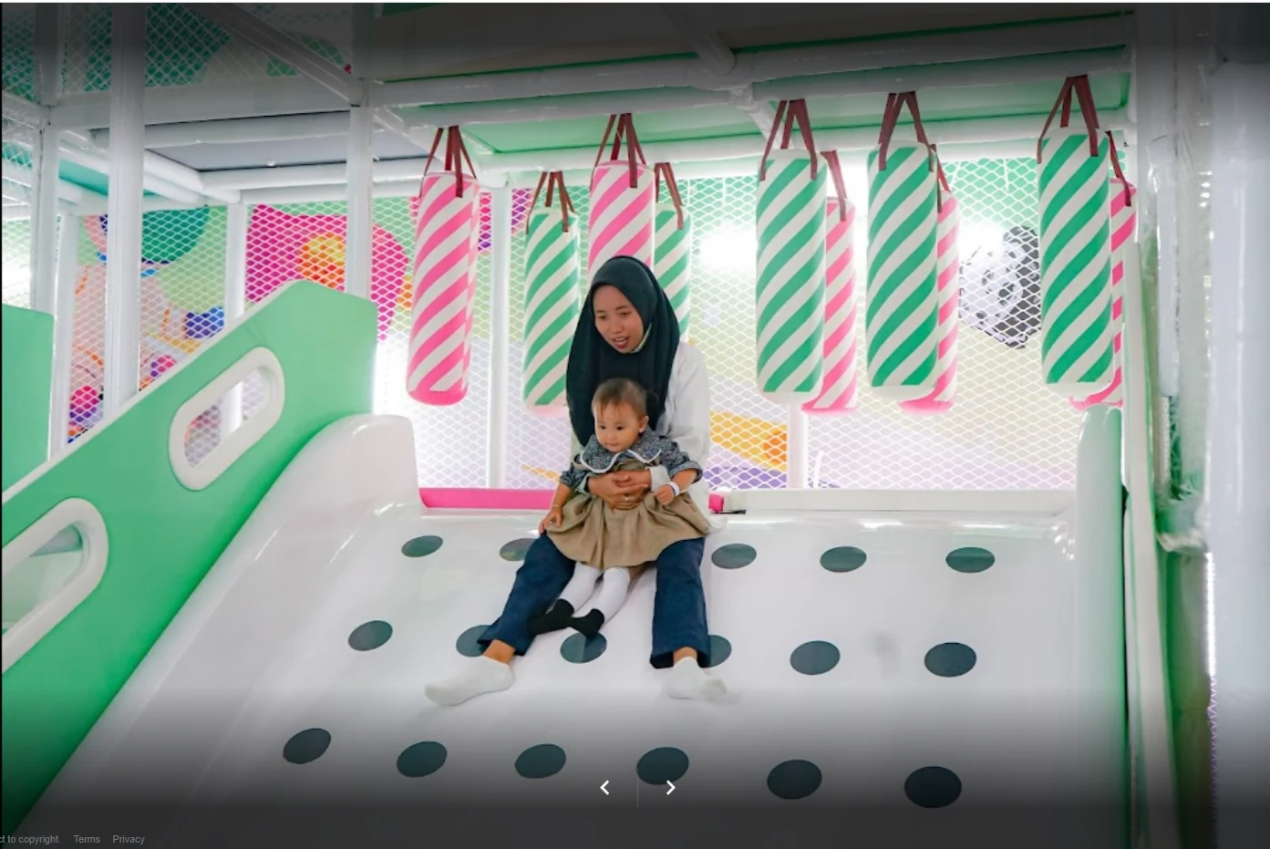 indoor playground slide