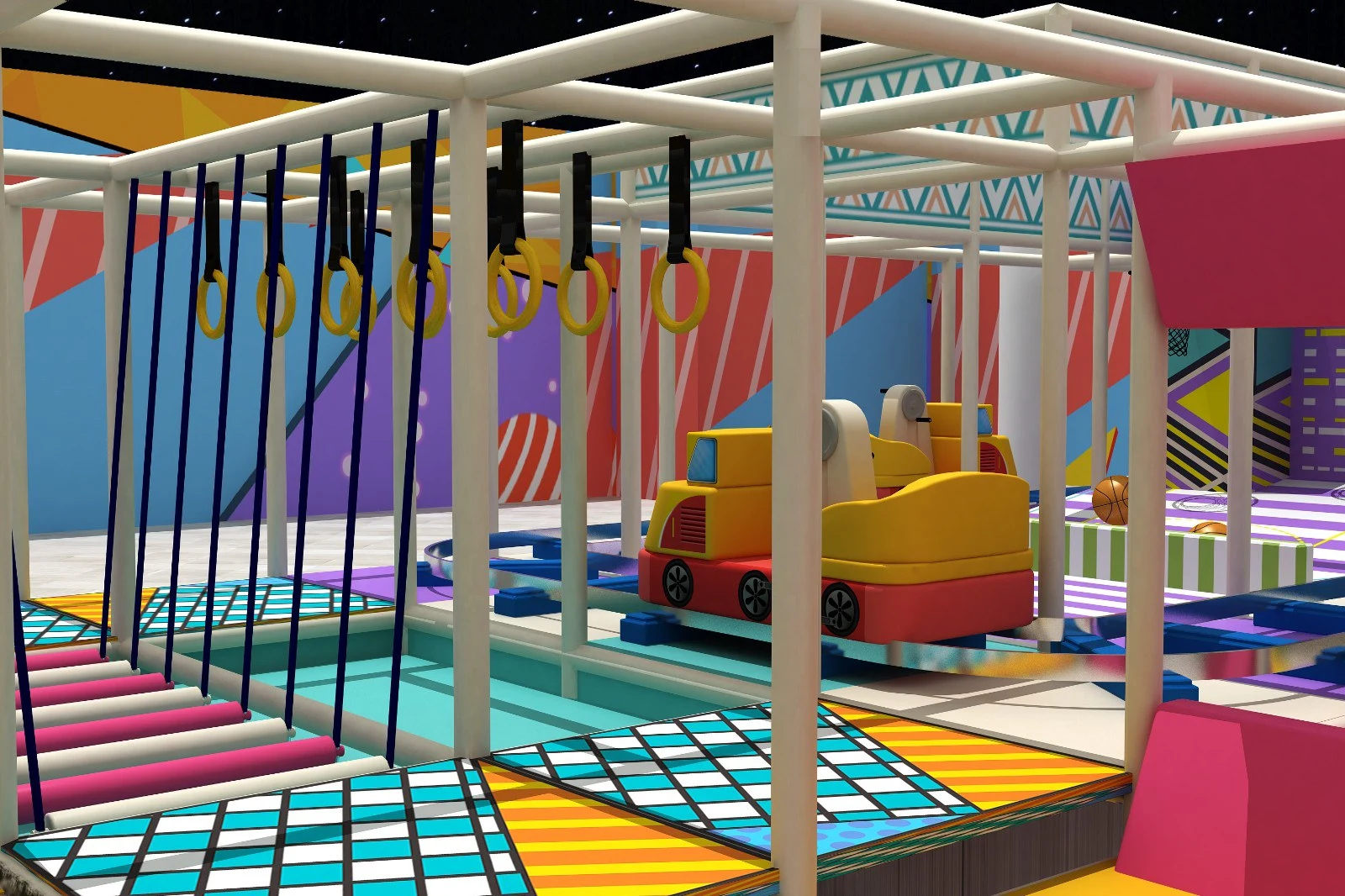 Indoor Playground & Trampoline Park - Unleash Fun & Adventure for Kids