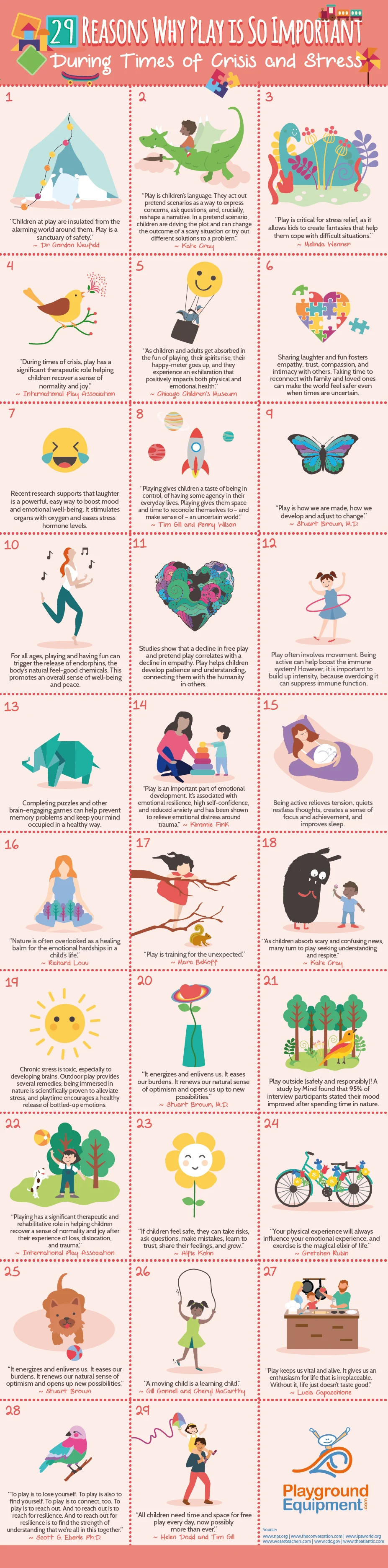 29 Reasons Why Play is So Important During Times of Crisis and Stress