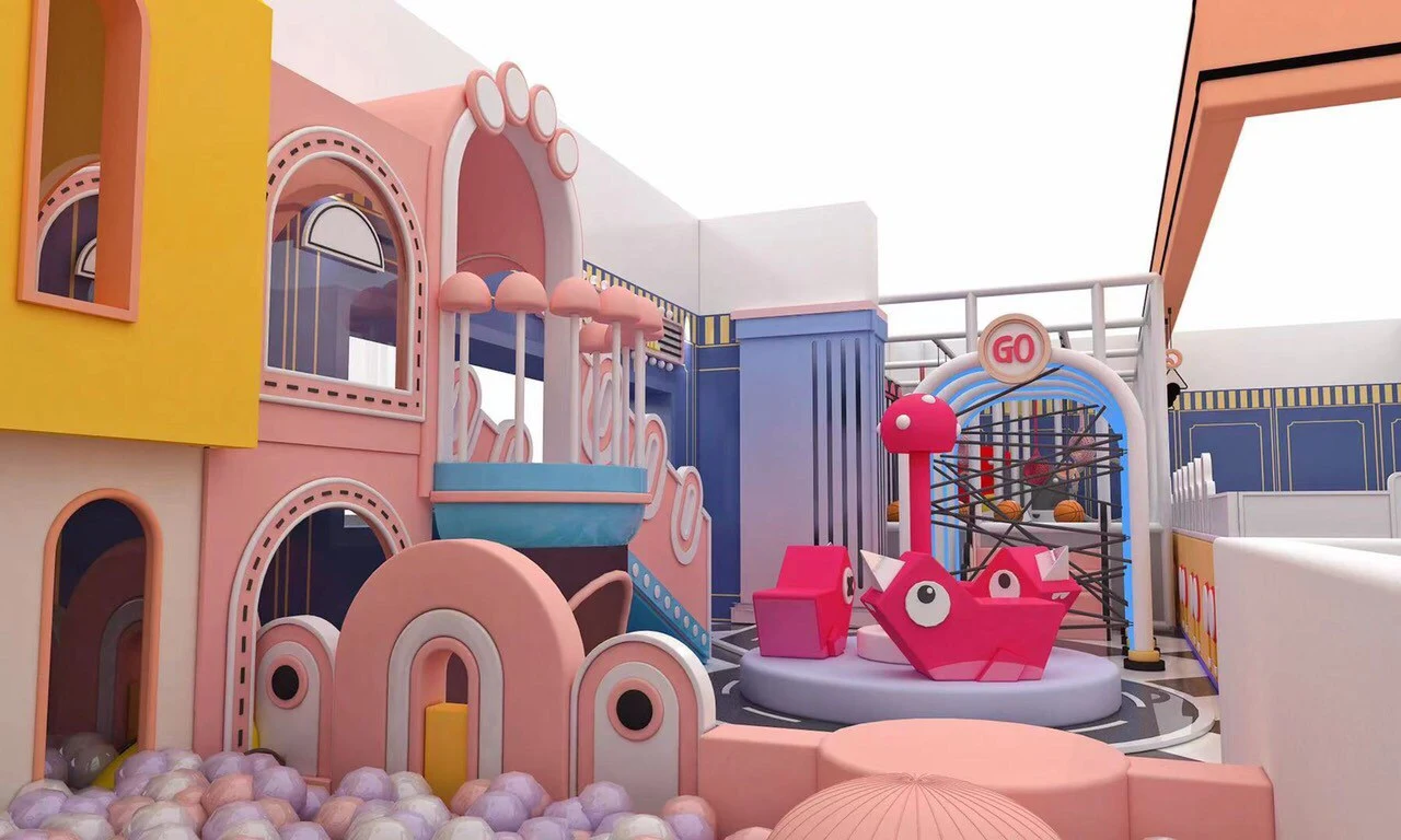 Is it suitable for the indoor play park to be opened in a shopping center?