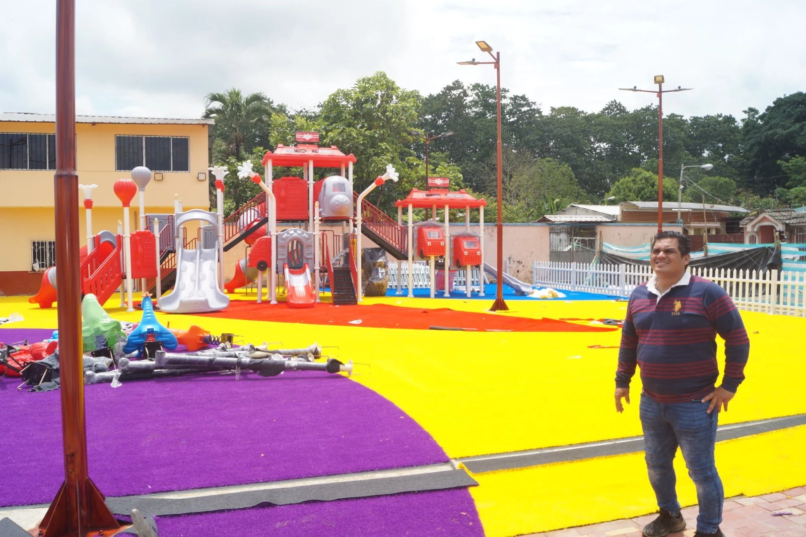 juego al aire libre para new central park ecuador