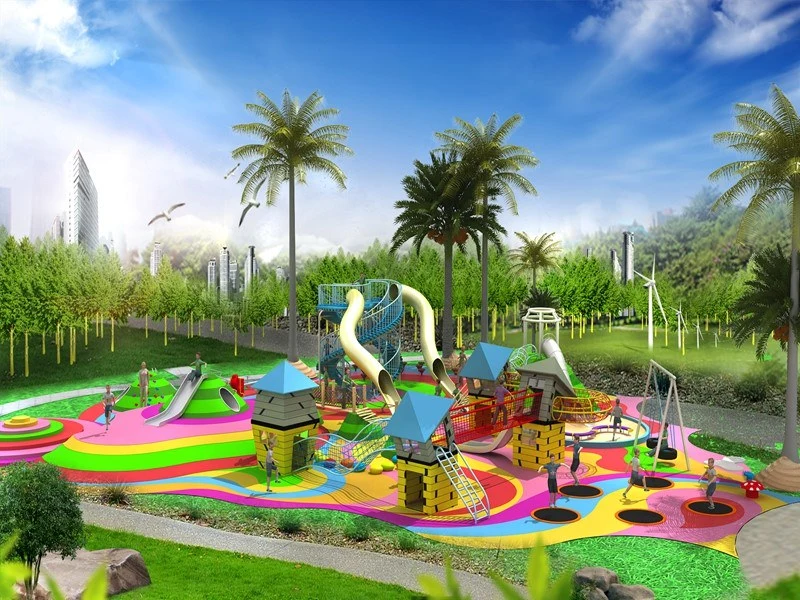 Kindergarten Outdoor Customize Inclusive Playground Equipment