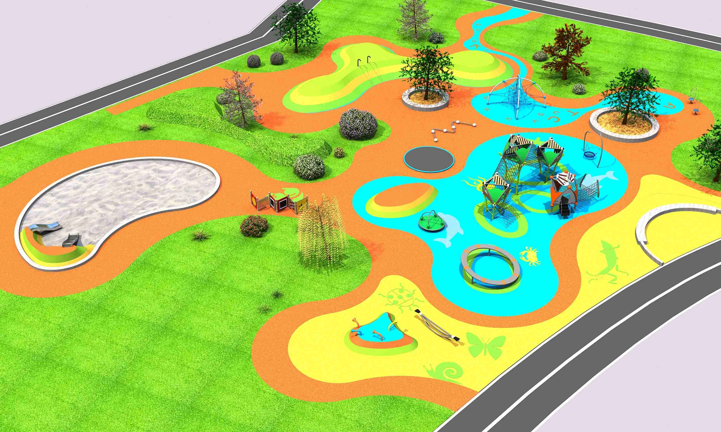 outdoor play park design