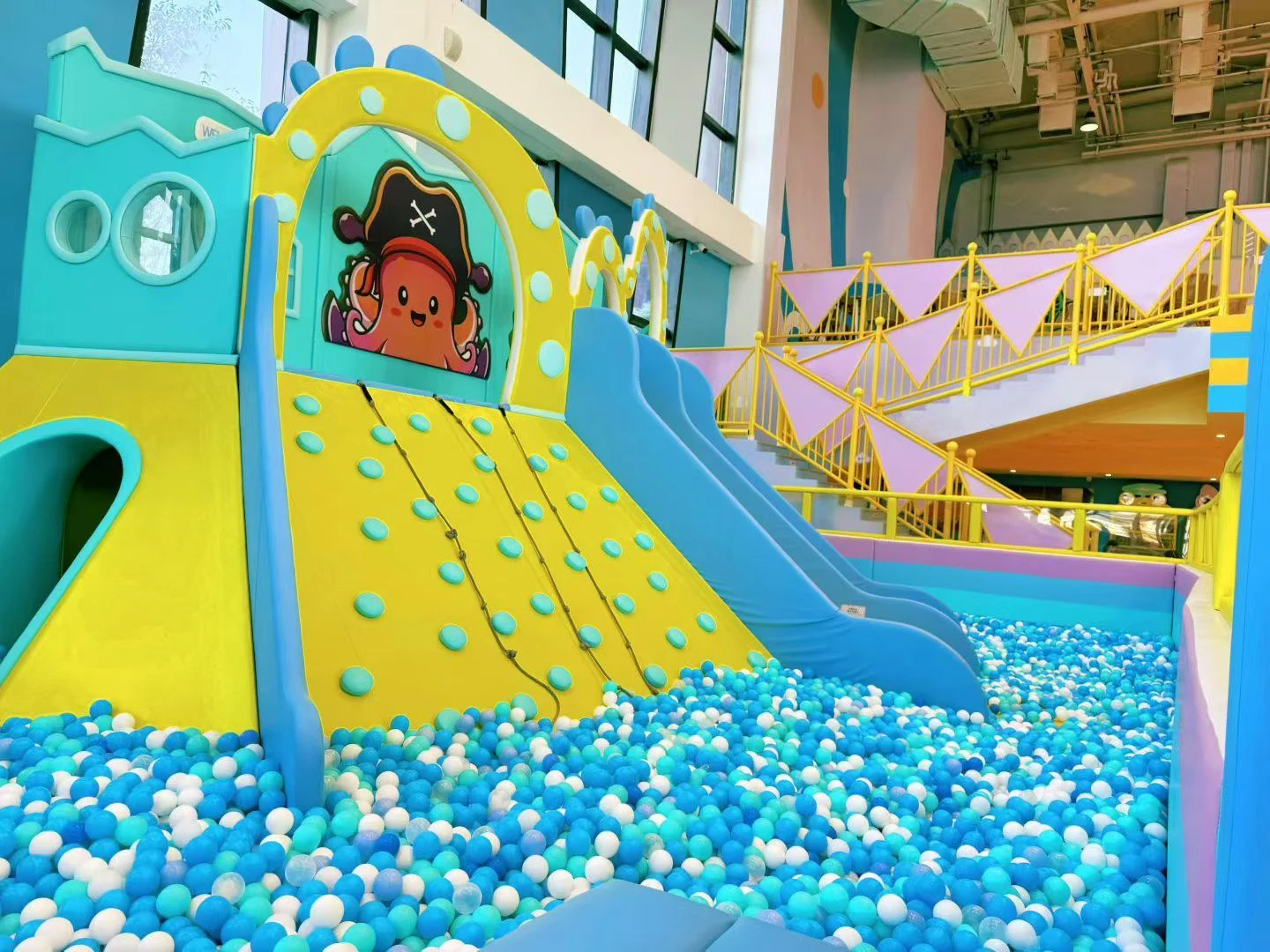 Kids Empire-Inspired Indoor Playground in China — Dream Garden’s Ocean Planet Project