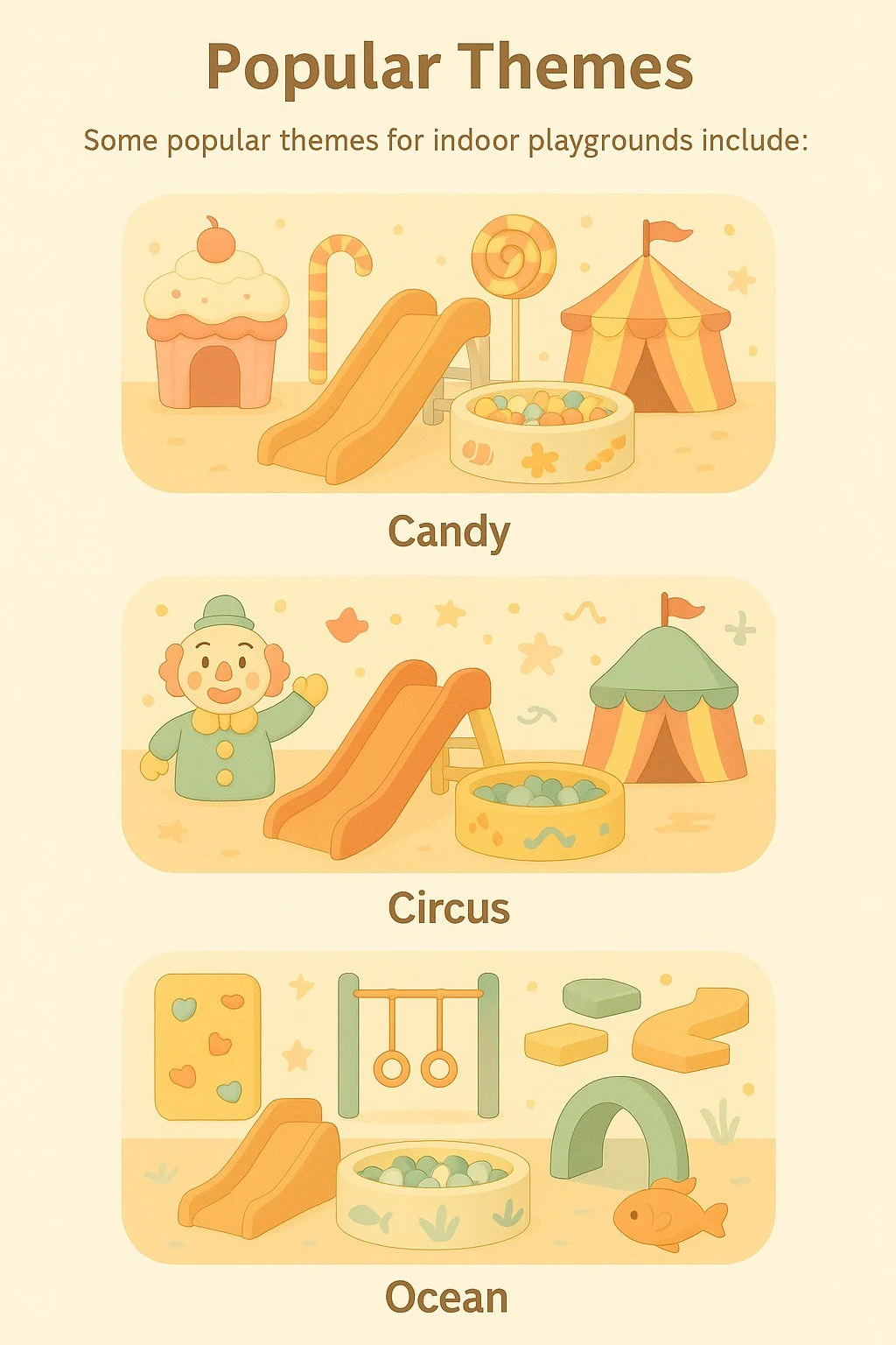 What is indoor playground equipment?