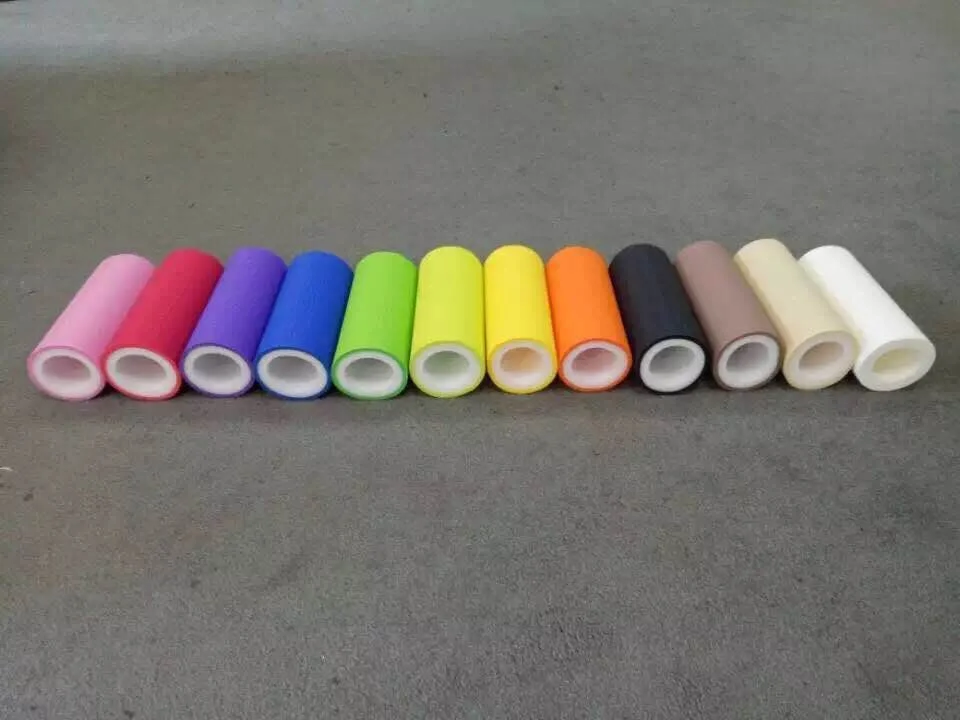 Flame retardant post padding tubes for indoor playgrounds