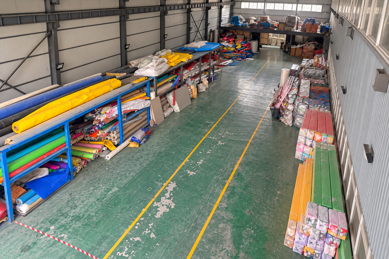 Dream Garden production workshop with equipment fabrication and modular assembly areas